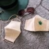 Embroidered Hemp Face Mask (no embroidery)