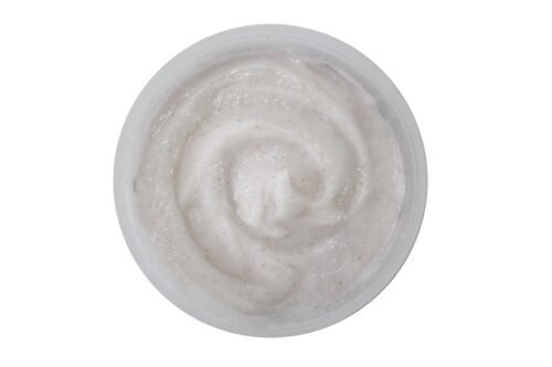 Yogurt Milk Herbal Body Scrub White and Soft Glint Smile 300 g.